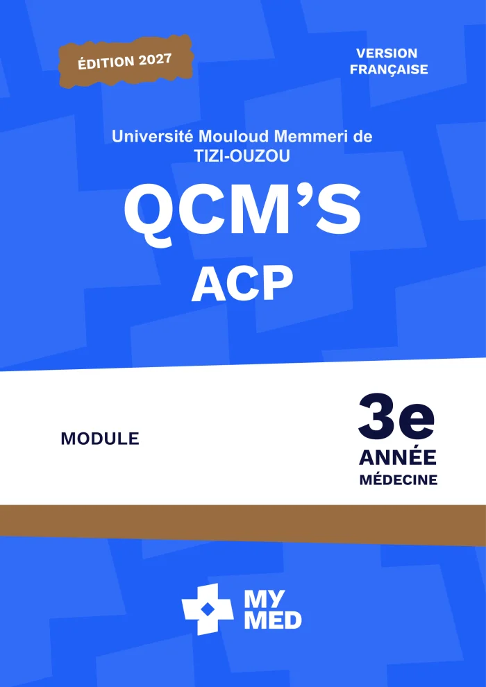 QCM classé – Anatomie et cytologie pathologiques – 3e année de médecine