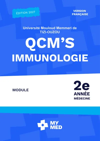 QCM classé – Immunologie – 2e année de médecine