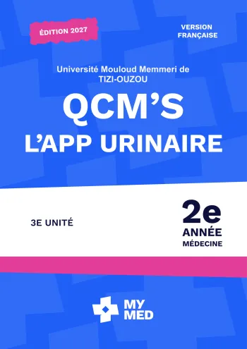 QCM classés – Appareil urinaire – 2e année de médecine