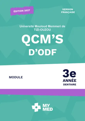 QCM classés – ODF (Orthopédie dento-faciale) – 3e année dentaire